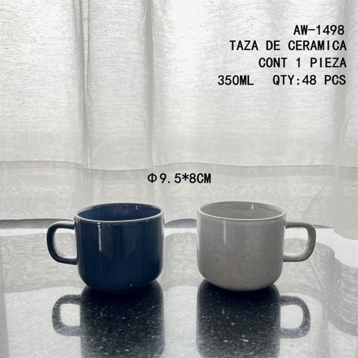 [AW-1498 [48 PZS/CAJA]] [AW-1498]TAZA DE CERAMICA