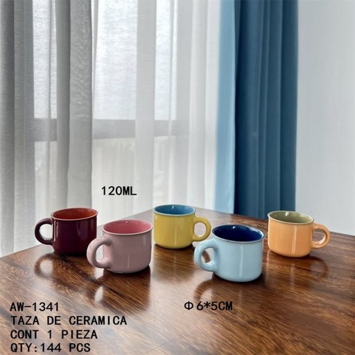 [AW-1341 [144 PZS/CAJA]] [AW-1341]TAZA DE CERAMICA