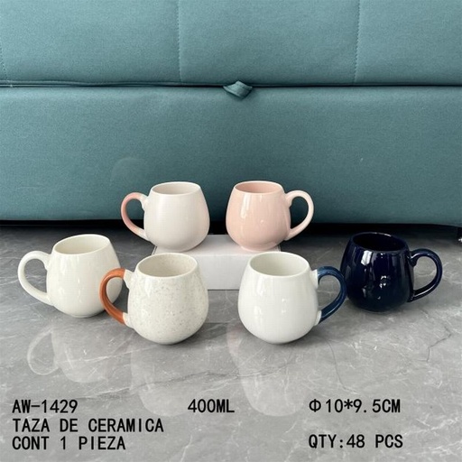 [AW-1429 [48 PZS/CAJA]] [AW-1429]TAZA DE CERAMICA
