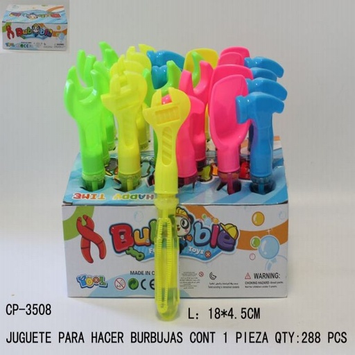 [CP-3508 [288 PZS/CAJA]] [CP-3508]JUGUETE PARA HACER BURBUJAS