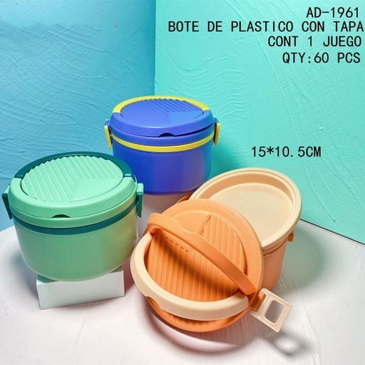[AD-1961 [60 PZS/CAJA]] [AD-1961]PORTAVIANDA DE PLASTICO