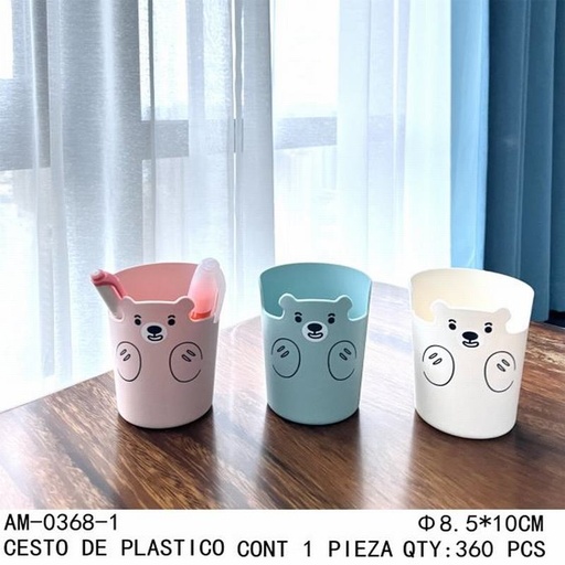 [AM-0368-1 [360 PZS/CAJA]] [AM-0368-1]CESTO DE PLASTICO