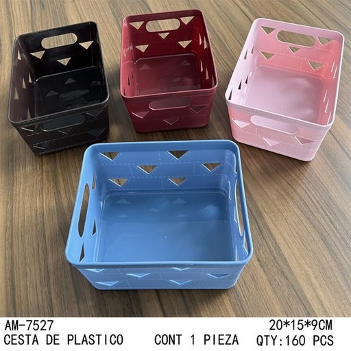 [AM-7527 [160 PZS/CAJA]] [AM-7527]CESTA DE PLASTICO