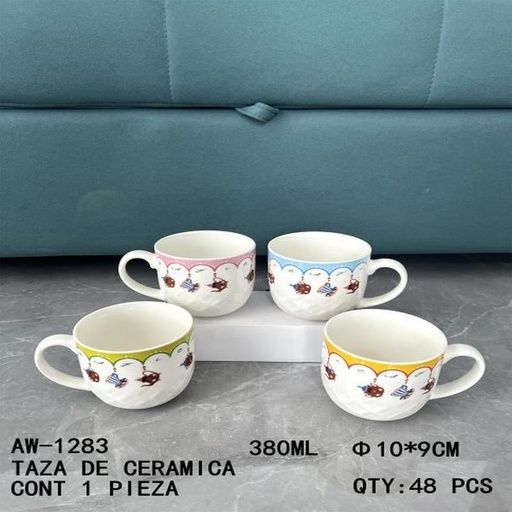 [AW-1283 [48 PZS/CAJA]] [AW-1283]TAZA DE CERAMICA
