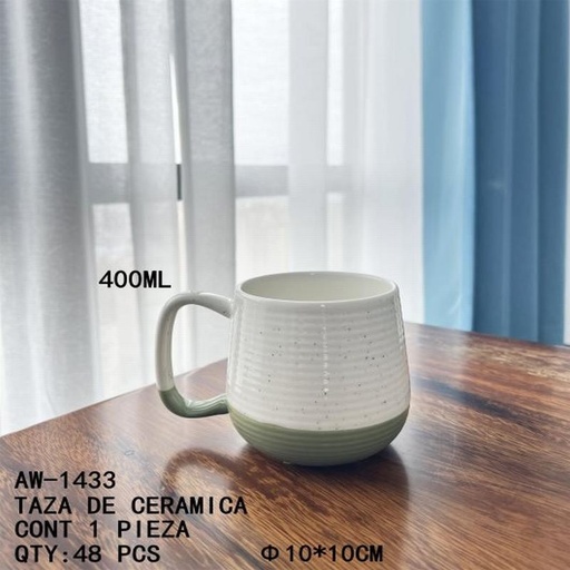 [AW-1433 [48 PZS/CAJA]] [AW-1433]TAZA DE CERAMICA