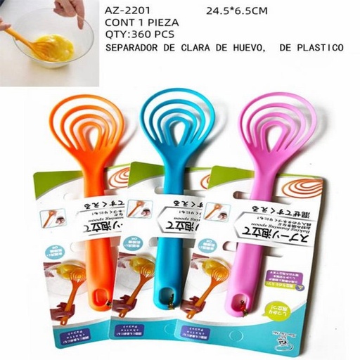 [AZ-2201 [360 PZS/CAJA]] [AZ-2201]SEPARADOR DE CLARA DE HUEVO, DE PLASTICO