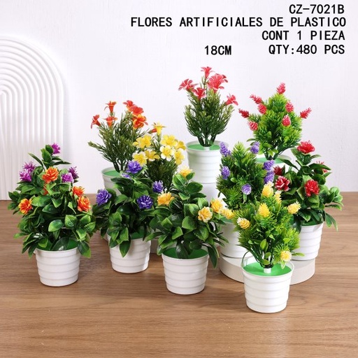 [CZ-7021B [480 PZS/CAJA]] [CZ-7021B]FLORES ARTIFICIALES DE PLASTICO