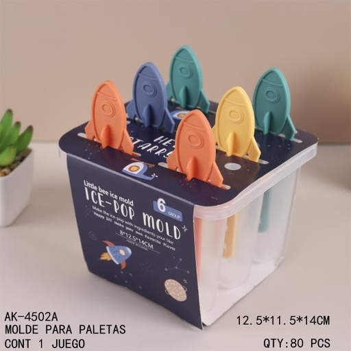 [AK-4502A [80 PZS/CAJA]] [AK-4502A]MOLDE PARA PALETAS