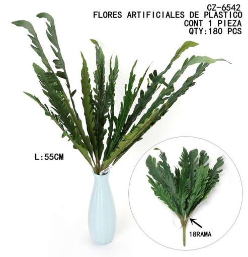 [CZ-6542 [180 PZS/CAJA]] [CZ-6542]FLORES ARTIFICIALES DE PLASTICO
