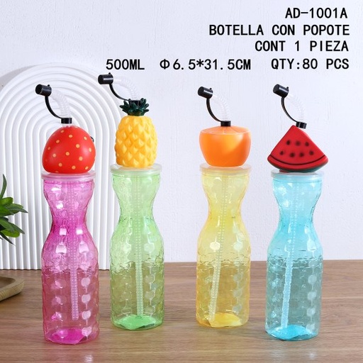[AD-1001A [80 PZS/CAJA]] [AD-1001A]BOTELLA CON POPOTE