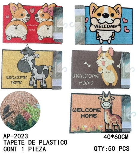 [AP-2023 [50 PZS/CAJA]] [AP-2023]TAPETE DE PLASTICO