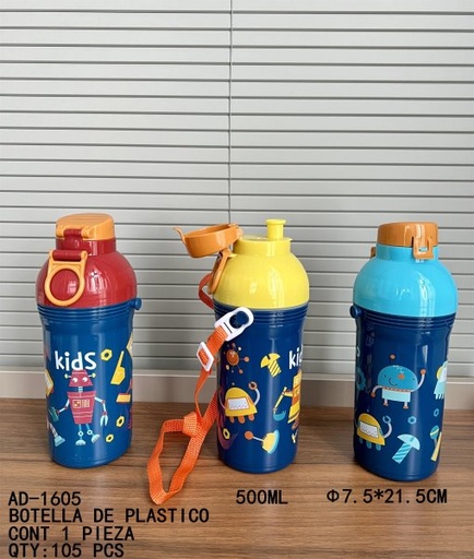 [AD-1605 [105 PZS/CAJA]] [AD-1605]BOTELLA DE PLASTICO