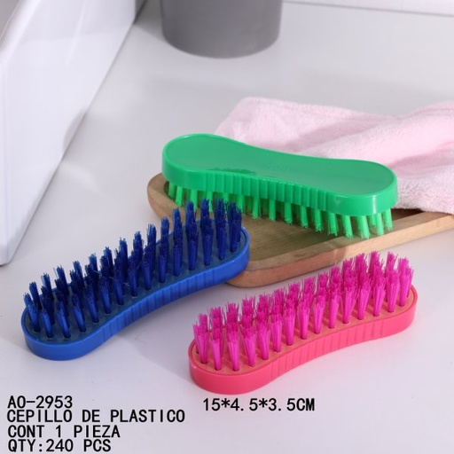 [AO-2953 [240 PZS/CAJA]] [AO-2953]CEPILLO DE PLASTICO