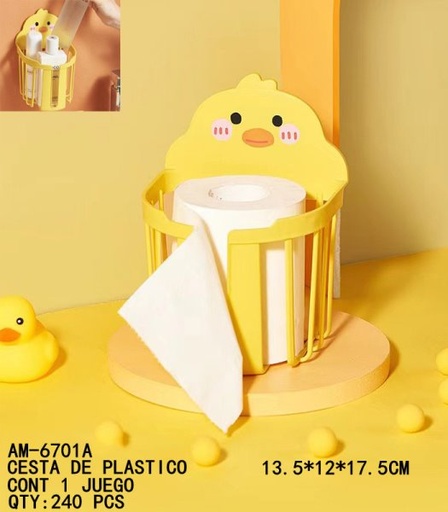 [AM-6701A [240 PZS/CAJA]] [AM-6701A]CESTA DE PLASTICO