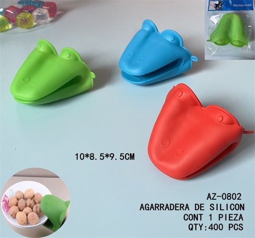 [AZ-0802 [400 PZS/CAJA]] [AZ-0802]AGARRADERA DE SILICON