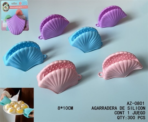 [AZ-0801 [300 PZS/CAJA]] [AZ-0801]AGARRADERA DE SILICON