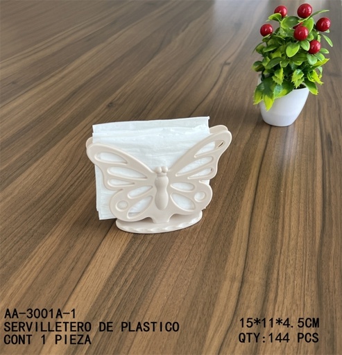 [AA-3001A-1 [144 PZS/CAJA]] [AA-3001A-1]SERVILLETERO DE PLASTICO