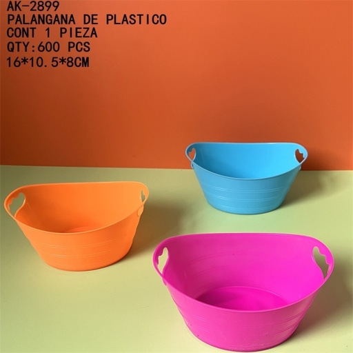 [AK-2899 [600 PZS/CAJA]] [AK-2899]PALANGANA DE PLASTICO