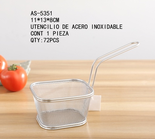 [AS-5351 [72 PZS/CAJA]] [AS-5351]UTENCILIO DE ACERO INOXIDABLE