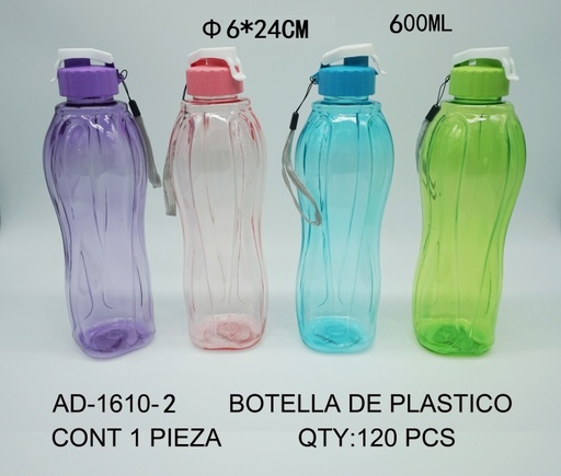 [AD-1610-2 [120 PZS/CAJA]] [AD-1610-2]BOTELLA DE PLASTICO