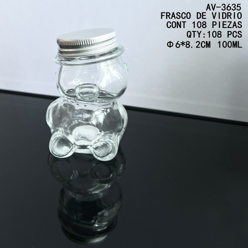 [AV-3635 [108 PZS/CAJA]] [AV-3635]SALERO DE VIDRIO