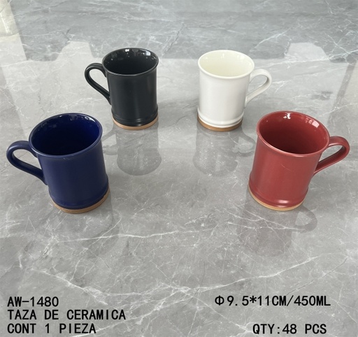 [AW-1480 [48 PZS/CAJA]] [AW-1480]TAZA DE CERAMICA