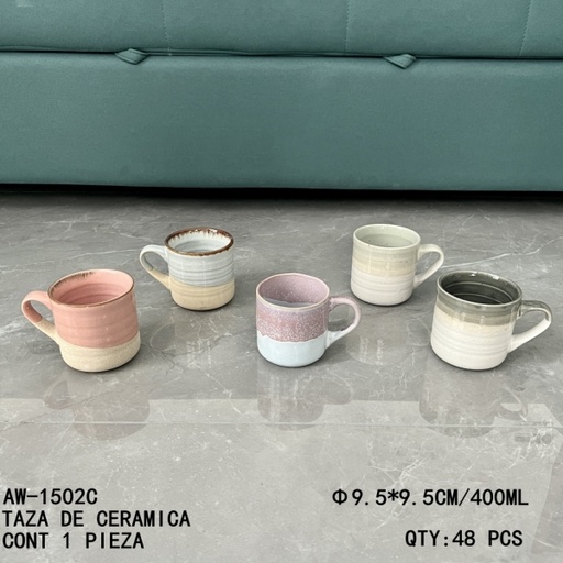 [AW-1502C [48 PZS/CAJA]] [AW-1502C]TAZA DE CERAMICA