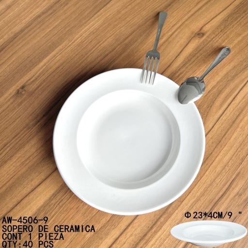 [AW-4506-9 [40 PZS/CAJA]] [AW-4506-9]SOPERO DE CERAMICA