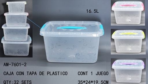 [AM-7601-2 [32 PZS/CAJA]] [AM-7601-2]CAJA CON TAPA DE PLASTICO
