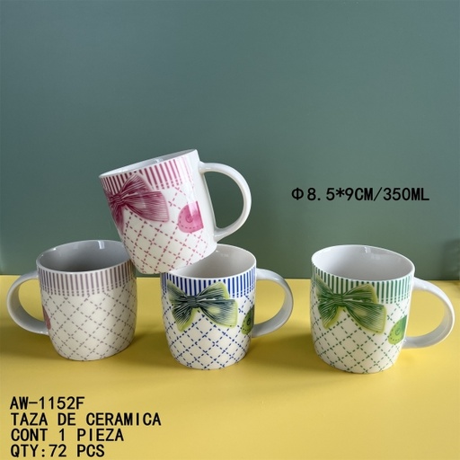 [AW-1152F [72 PZS/CAJA]] [AW-1152F]TAZA DE CERAMICA