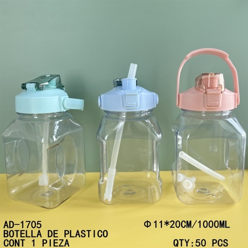 [AD-1705 [50 PZS/CAJA]] [AD-1705]BOTELLA DE PLASTICO