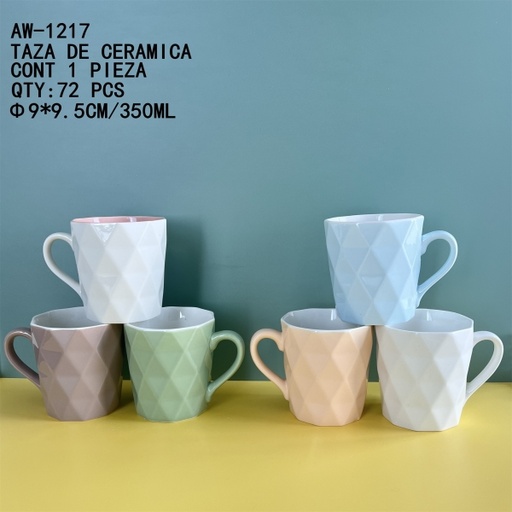 [AW-1217 [72 PZS/CAJA]] [AW-1217]TAZA DE CERAMICA