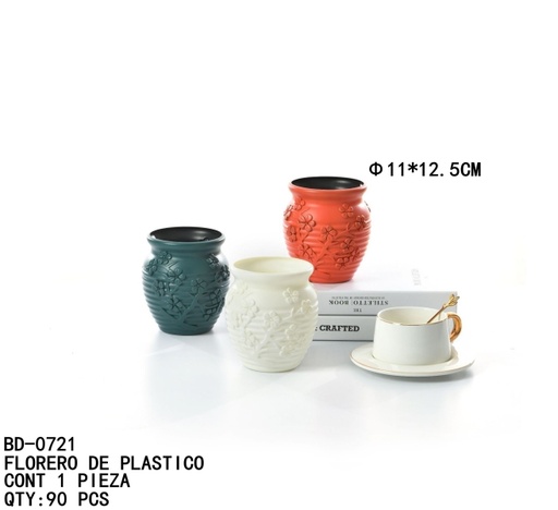 [BD-0721 [90 PZS/CAJA]] [BD-0721]FLORERO DE PLASTICO
