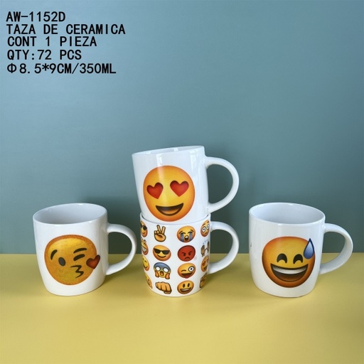 [AW-1152D [72 PZS/CAJA]] [AW-1152D]TAZA DE CERAMICA