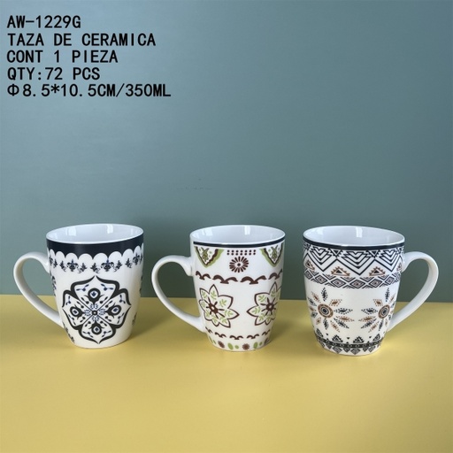 [AW-1229G [72 PZS/CAJA]] [AW-1229G]TAZA DE CERAMICA