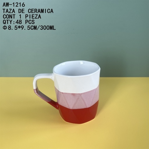 [AW-1216 [48 PZS/CAJA]] [AW-1216]TAZA DE CERAMICA