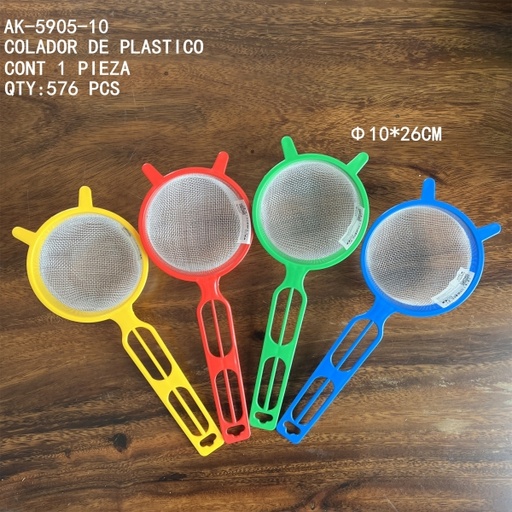 [AK-5905-10 [576 PZS/CAJA]] [AK-5905-10]COLADOR DE PLASTICO