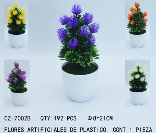 [CZ-7002B [192 PZS/CAJA]] [CZ-7002B]FLORES ARTIFICIALES DE PLASTICO