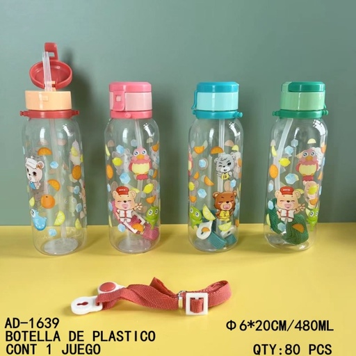 [AD-1639 [80 PZS/CAJA]] [AD-1639]BOTELLA DE PLASTICO