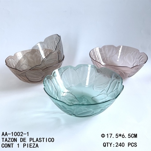 [AA-1002-1 [240 PZS/CAJA]] [AA-1002-1] TAZON DE PLASTICO