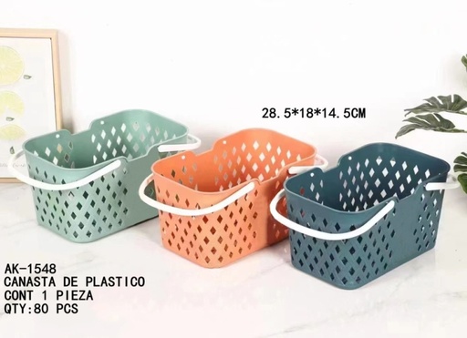 [AK-1548 [80 PZS/CAJA]] [AK-1548]CANASTA DE PLASTICO