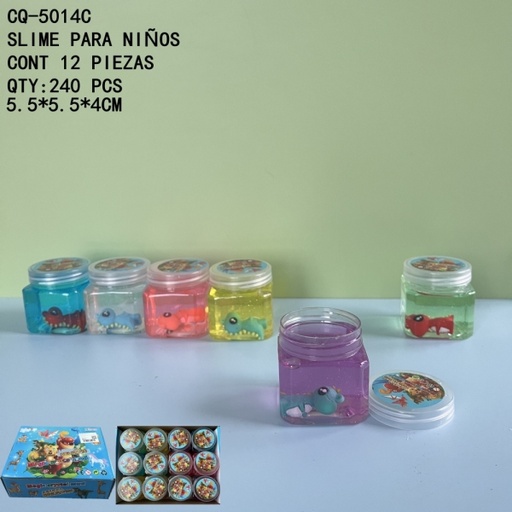 [CQ-5014C [240 PZS/CAJA]] [CQ-5014C]SLIME PARA NIÑOS