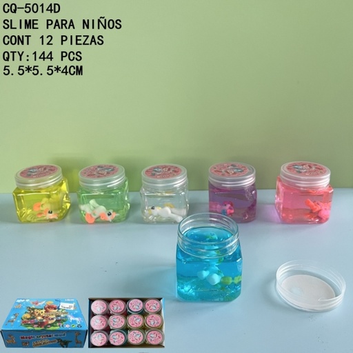 [CQ-5014D [144 PZS/CAJA]] [CQ-5014D]SLIME PARA NIÑOS