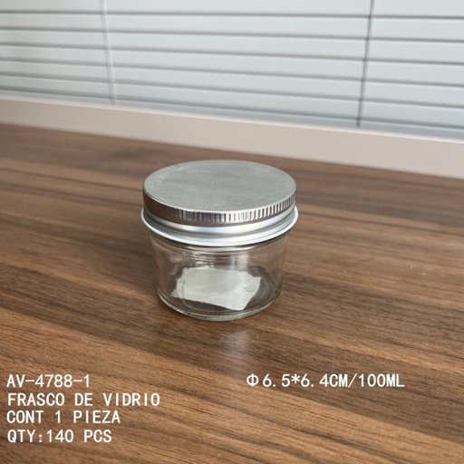 [AV-4788-1 [140 PZS/CAJA]] [AV-4788-1]FRASCO DE VIDRIO