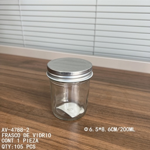 [AV-4788-2 [105 PZS/CAJA]] [AV-4788-2]FRASCO DE VIDRIO