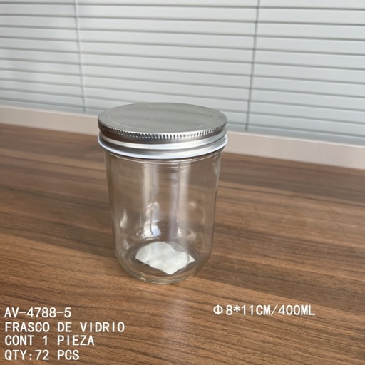 [AV-4788-5 [72 PZS/CAJA]] [AV-4788-5]FRASCO DE VIDRIO