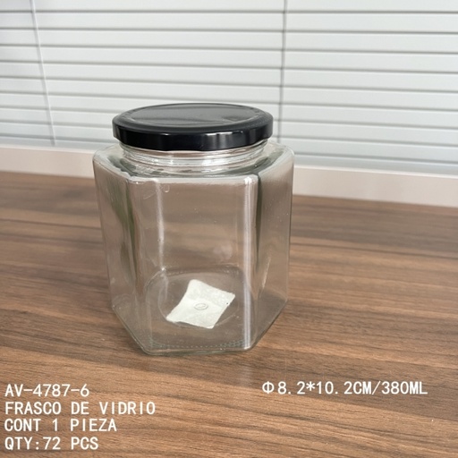 [AV-4787-6 [72 PZS/CAJA]] [AV-4787-6]FRASCO DE VIDRIO