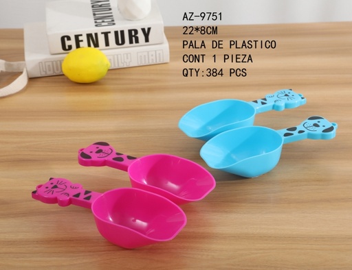 [AZ-9751 [384 PZS/CAJA]] [AZ-9751]PALA DE PLASTICO