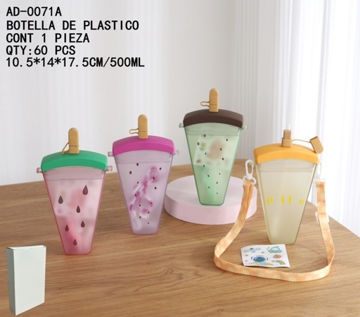 [AD-0071A [60 PZS/CAJA]] [AD-0071A]BOTELLA DE PLASTICO