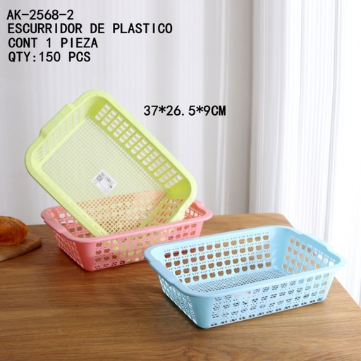 [AK-2568-2 [150 PZS/CAJA]] [AK-2568-2]ESCURRIDOR DE PLASTICO